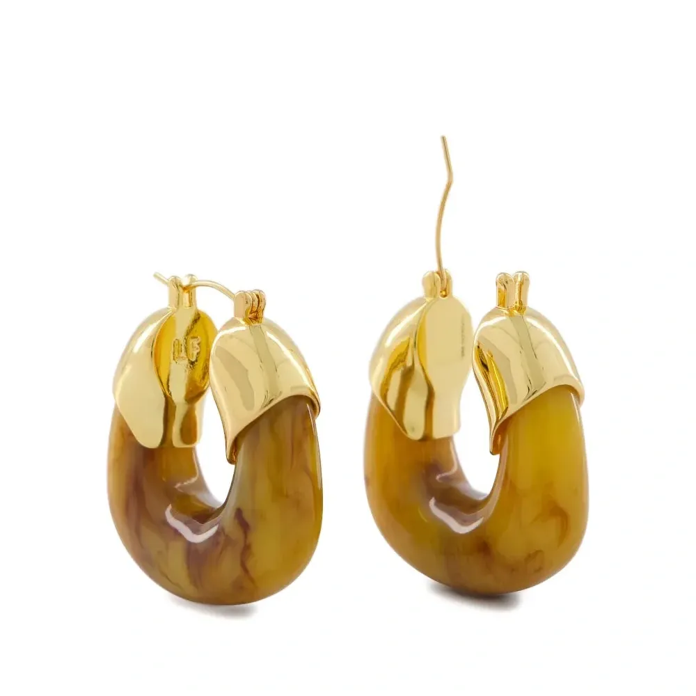 Серьги-кольца