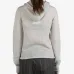 Drawstring hood knit hoodie