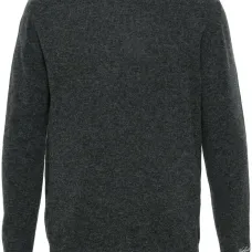 Шерстяной свитер с круглым вырезом