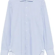 Жаккардовая рубашка с узором