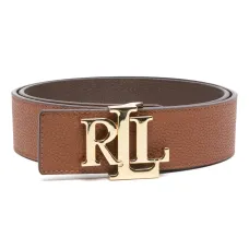 Ремень с пряжкой-логотипом