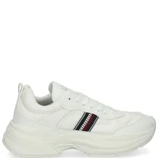 Кожаные кроссовки