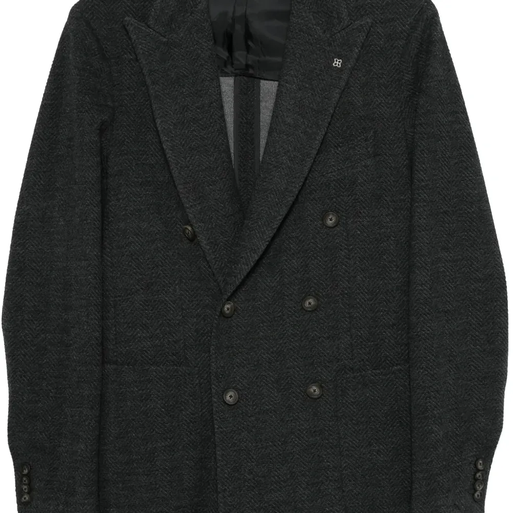 Пиджак с узором в елочку