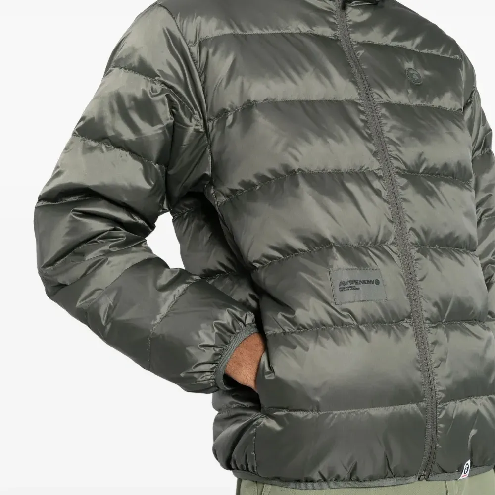 Пуховик с логотипом