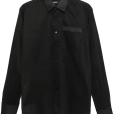 Атласная рубашка