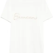 Футболка с вышитым логотипом