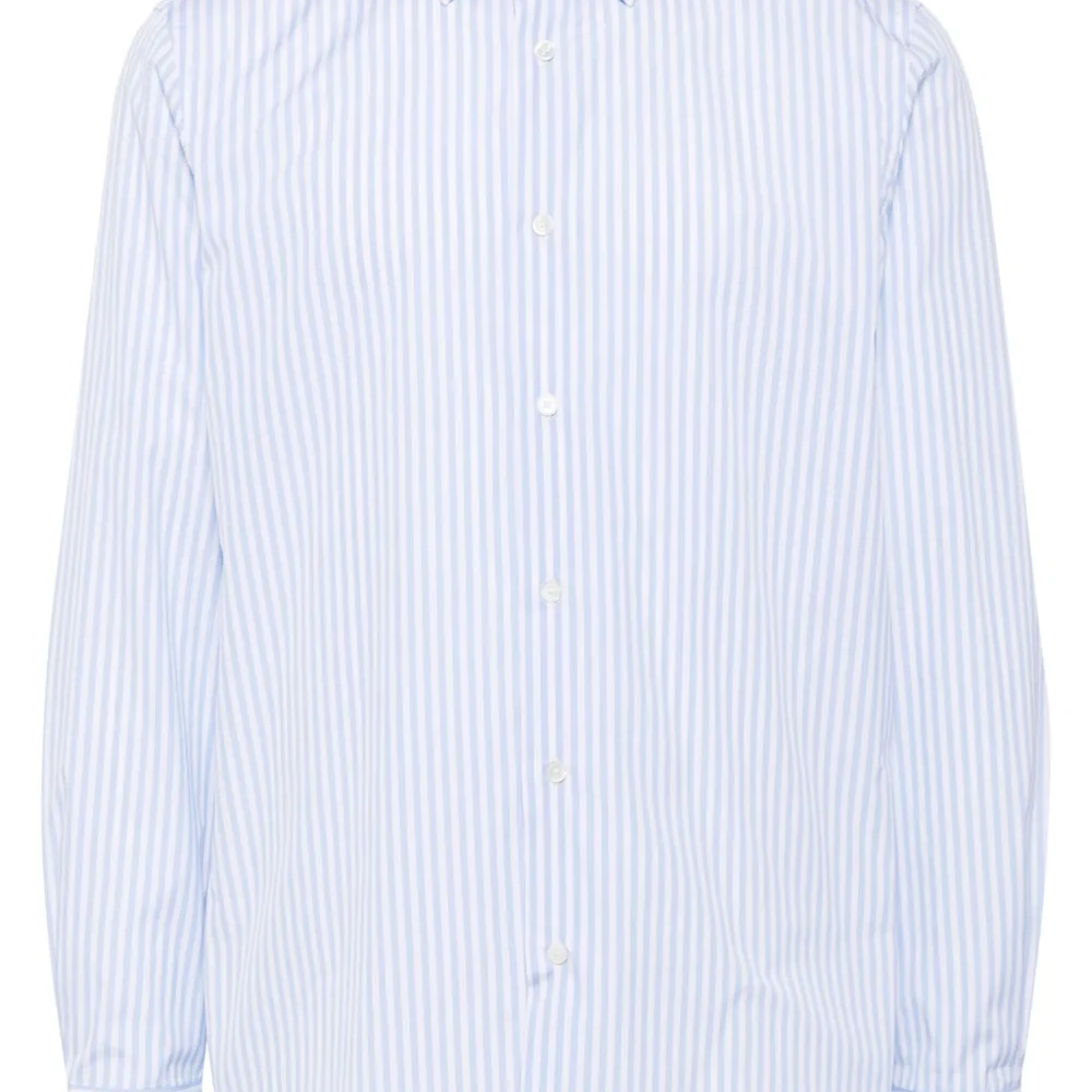 Полосатая рубашка строгого кроя