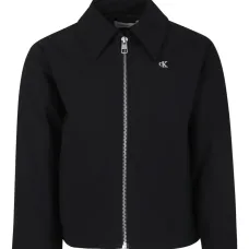 Куртка-рубашка с вышитым логотипом