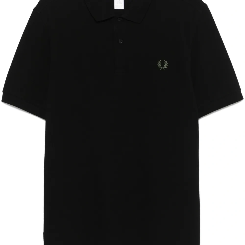 Рубашка поло с надписью из коллаборации с Fred Perry