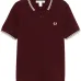 Рубашка поло с вышитым логотипом из коллаборации с Fred Perry