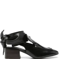 Мокасины с ремешком на пятке