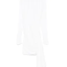 Платье мини с драпировкой