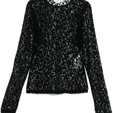 Топ с анималистичным принтом