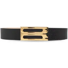Ремень с пряжкой-логотипом