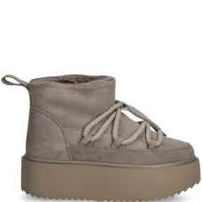 Замшевые ботинки