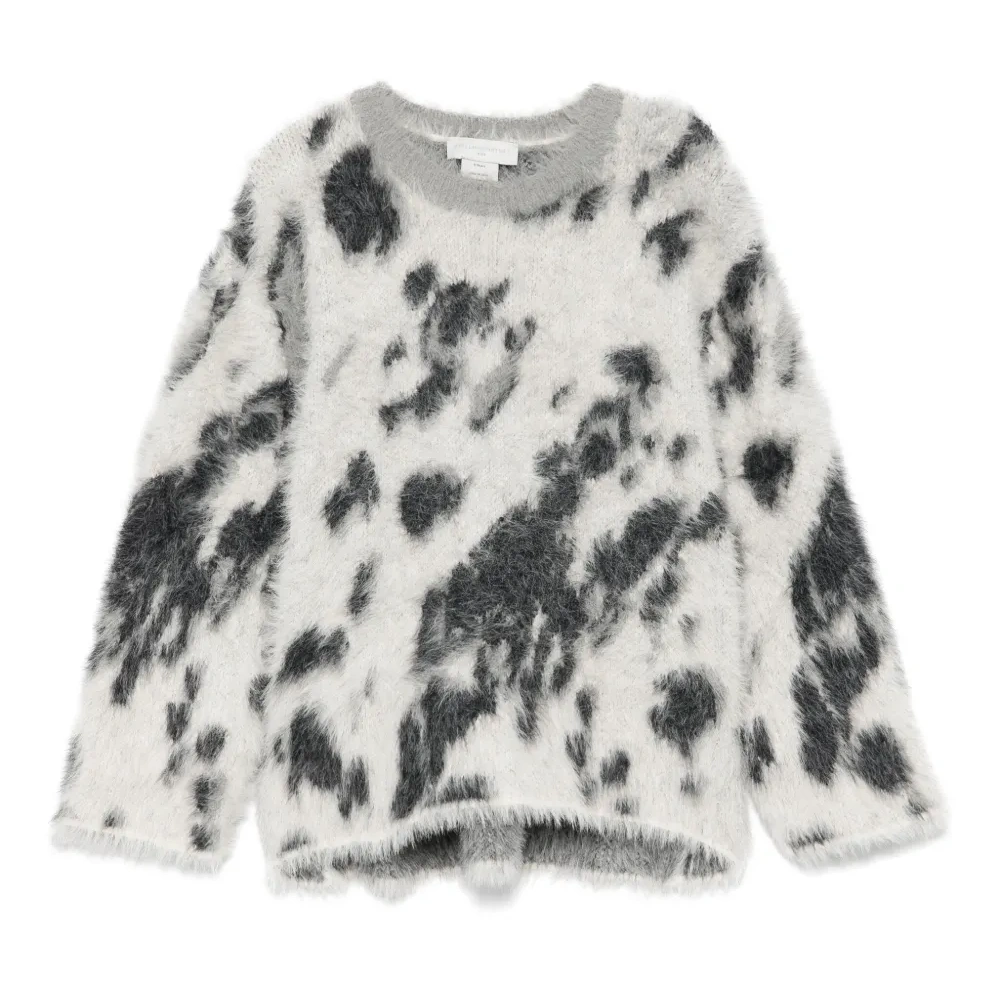Свитер с анималистичным принтом Свитер с анималистичным принтом