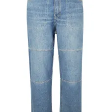 Двусторонние джинсы с камуфляжным принтом