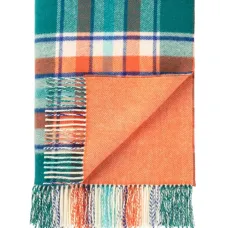 Двустороннее покрывало из шерсти