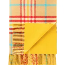 Двусторонний плед из шерсти ягненка