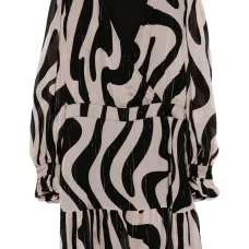 Платье с абстрактным принтом Платье с абстрактным принтом