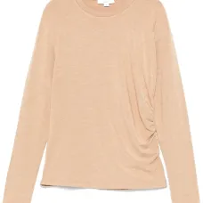 Топ с драпировкой