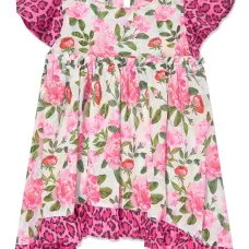 Платье с цветочным принтом