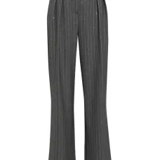 Широкие брюки в тонкую полоску