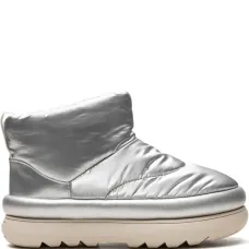 Угги Classic Maxi Mini Metallic Silver