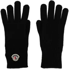 Перчатки с нашивкой-логотипом Перчатки с нашивкой-логотипом