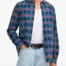 Рубашка с узором Рубашка с узором