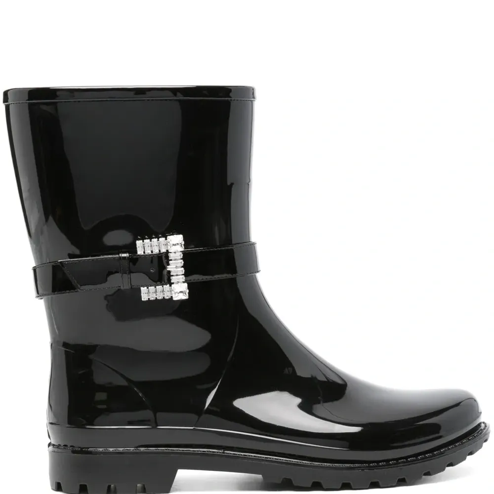 Ботинки с кристаллами