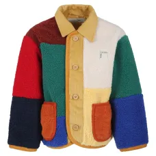 Куртка в стиле колор-блок