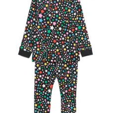 Комплект из топа и брюк с принтом