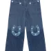 Джинсы с аппликацией