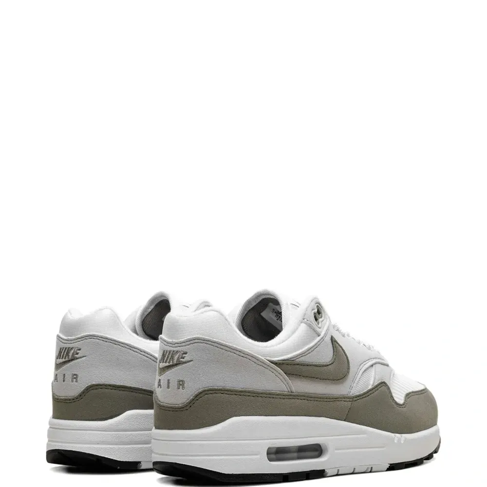 кроссовки Air Max 1 White/Ligth Army/Neutral Grey/Black