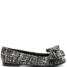 Твидовые балетки