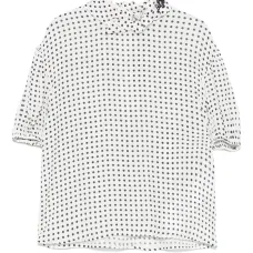 Блузка в горох