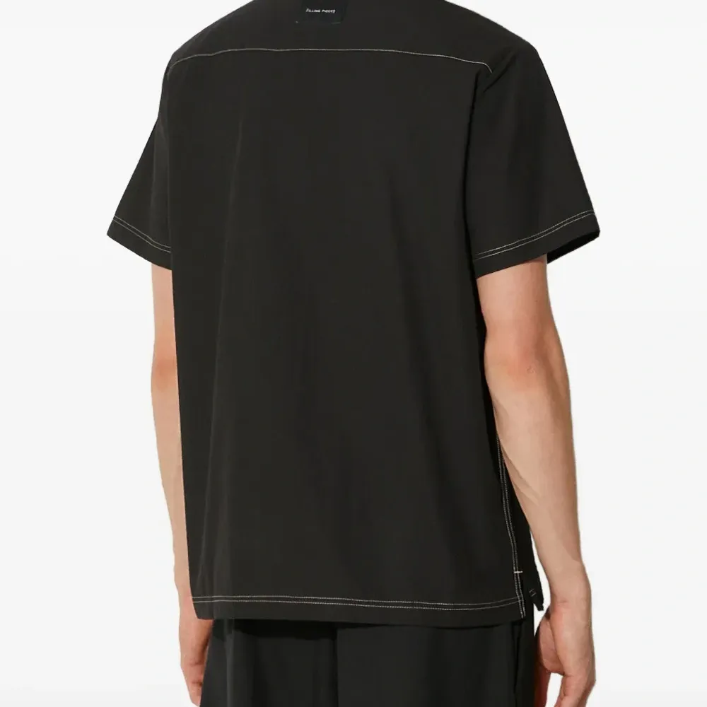 Вышитая текстурированная рубашка