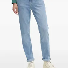 Джинсы с нашивкой-логотипом