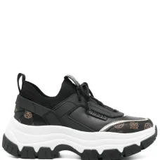 Кроссовки с логотипом и вставками