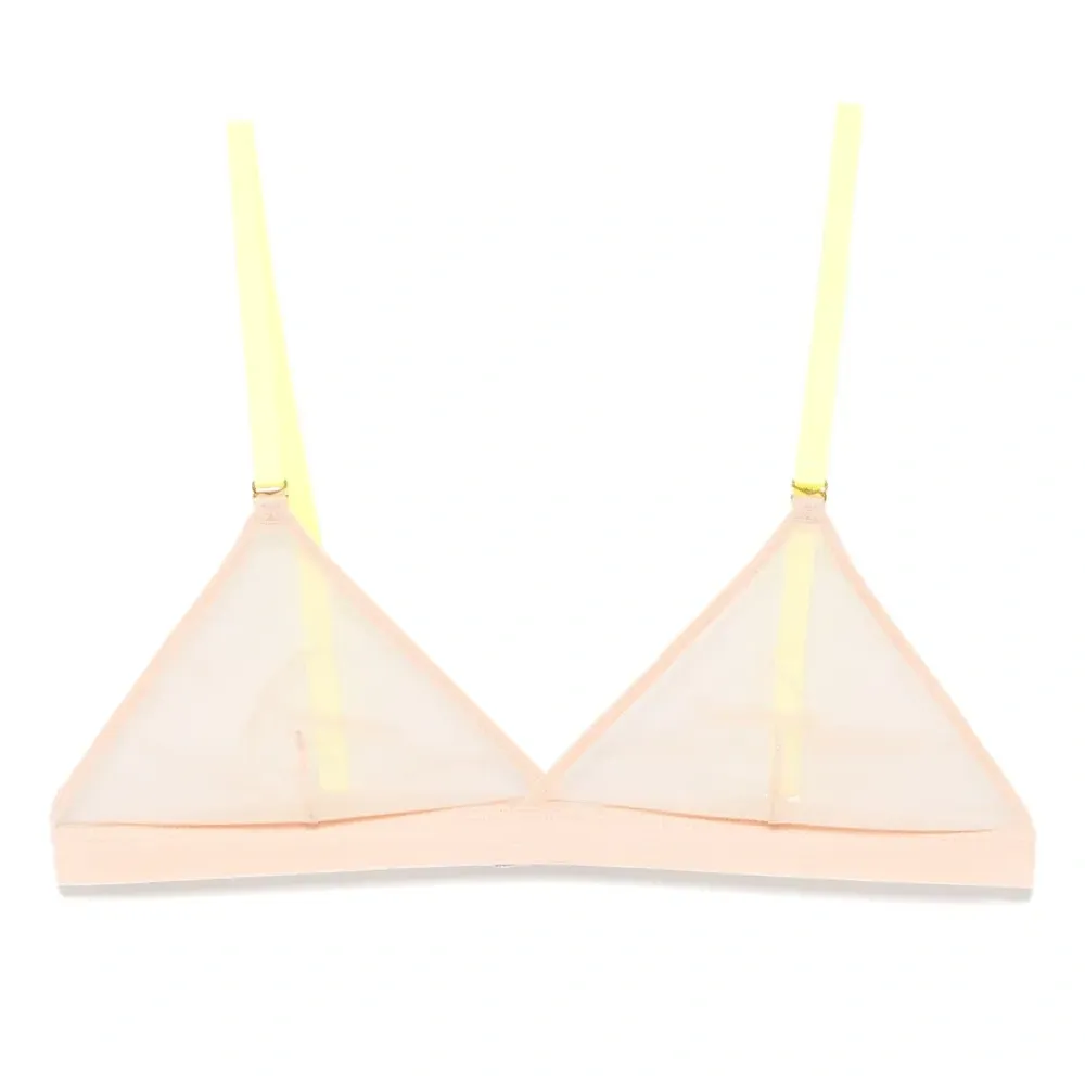 Бюстгальтер с треугольными чашками