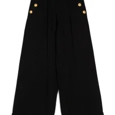 Широкие брюки со складками