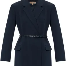 Двубортный креповый пиджак Двубортный креповый пиджак