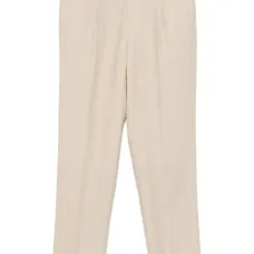 Шерстяные брюки строгого кроя