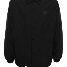 Куртка-рубашка с нашивкой-логотипом