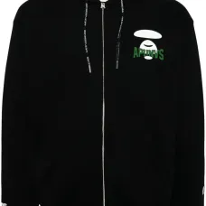 Куртка с капюшоном и логотипом