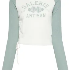 Футболка с длинными рукавами и логотипом