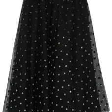 Юбка миди в горох