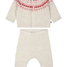 трикотажный комплект из топа и брюк