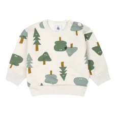 Толстовка из органического хлопка с графичным принтом